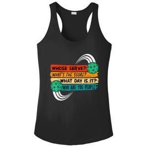 Pickleball, Pickleball Lover Tee, Pickleball Player Ladies PosiCharge Competitor Racerback Tank