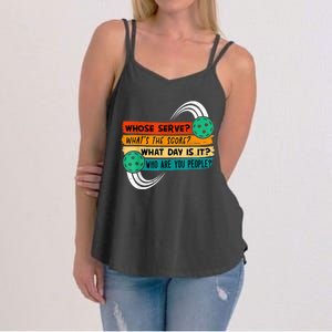 Pickleball, Pickleball Lover Tee, Pickleball Player Women's Strappy Tank