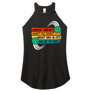 Pickleball, Pickleball Lover Tee, Pickleball Player Women's Perfect Tri Rocker Tank