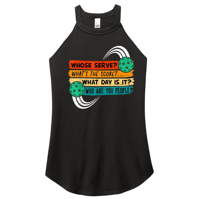 Pickleball, Pickleball Lover Tee, Pickleball Player Women's Perfect Tri Rocker Tank