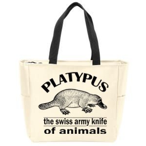 Platypus Zip Tote Bag