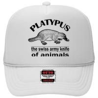 Platypus High Crown Mesh Back Trucker Hat