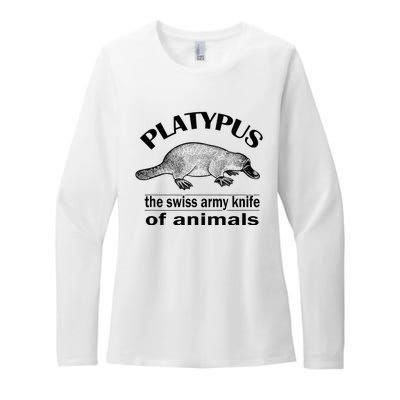 Platypus Womens CVC Long Sleeve Shirt