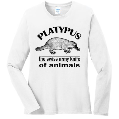 Platypus Ladies Long Sleeve Shirt