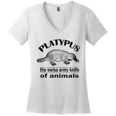 Platypus Women's V-Neck T-Shirt