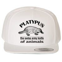 Platypus Wool Snapback Cap