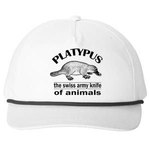 Platypus Snapback Five-Panel Rope Hat