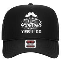 Pickleball, Pickleball Lover Tee, Pickleball Player High Crown Mesh Back Trucker Hat