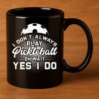 Pickleball, Pickleball Lover Tee, Pickleball Player 11oz C Handle Ceramic Mug