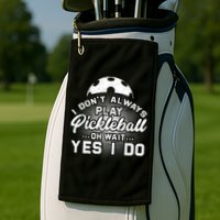 Pickleball, Pickleball Lover Tee, Pickleball Player Golf Towel