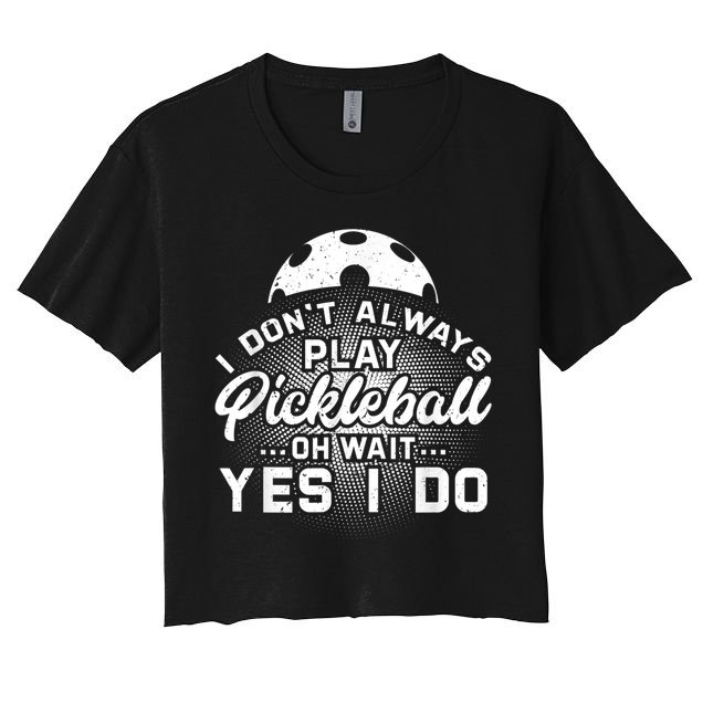 Pickleball, Pickleball Lover Tee, Pickleball Player Crop Top