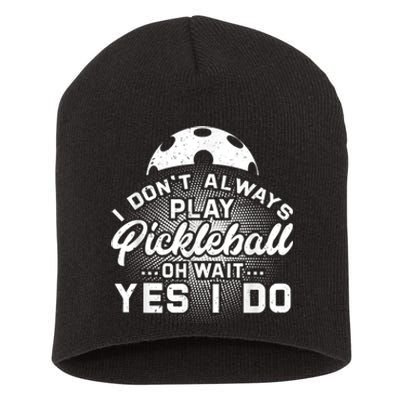 Pickleball, Pickleball Lover Tee, Pickleball Player Short Acrylic Beanie