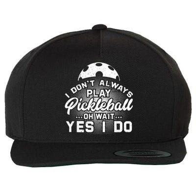 Pickleball, Pickleball Lover Tee, Pickleball Player Wool Snapback Cap