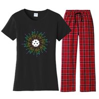 Pickleball, Pickleball Lover Tee, Pickleball Player Women's Flannel Pajama Set