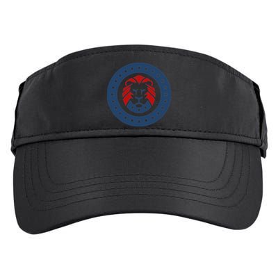 Patriots Party Lion Maga Lion Gift Adult Drive Performance Visor