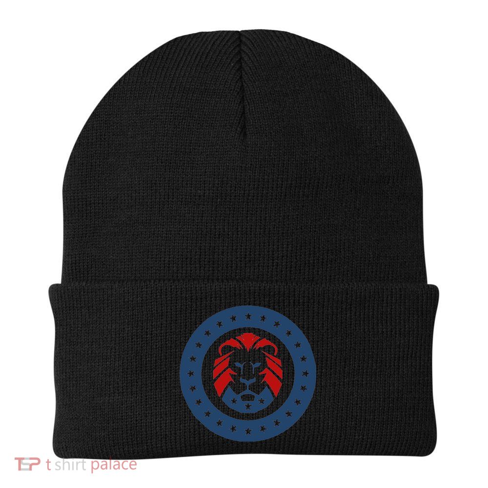 Patriots Party Lion Maga Lion Gift Beanie