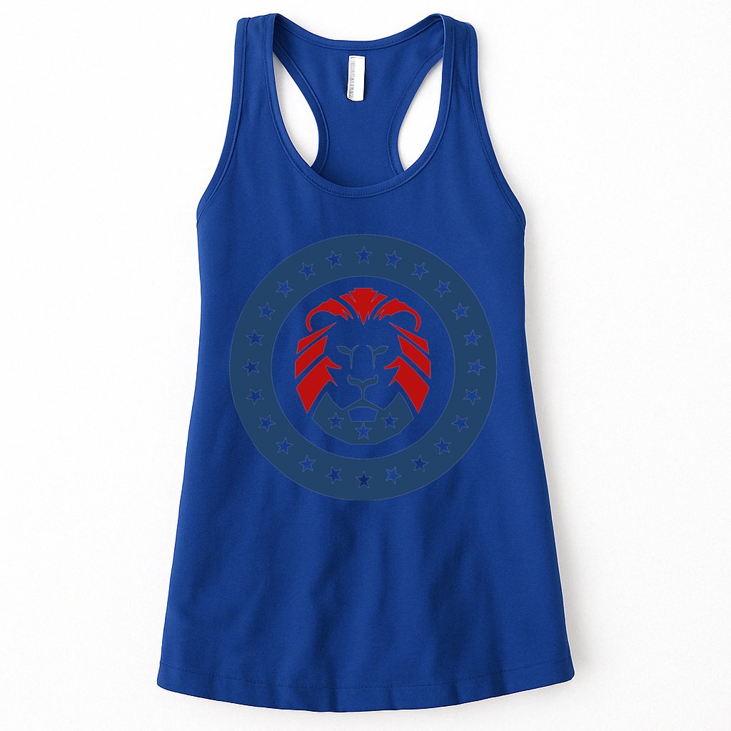 Patriots Party Lion Maga Lion Gift Womens Tank Top