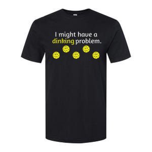 Pickleball Player Lover Dinking Problem Softstyle CVC T-Shirt