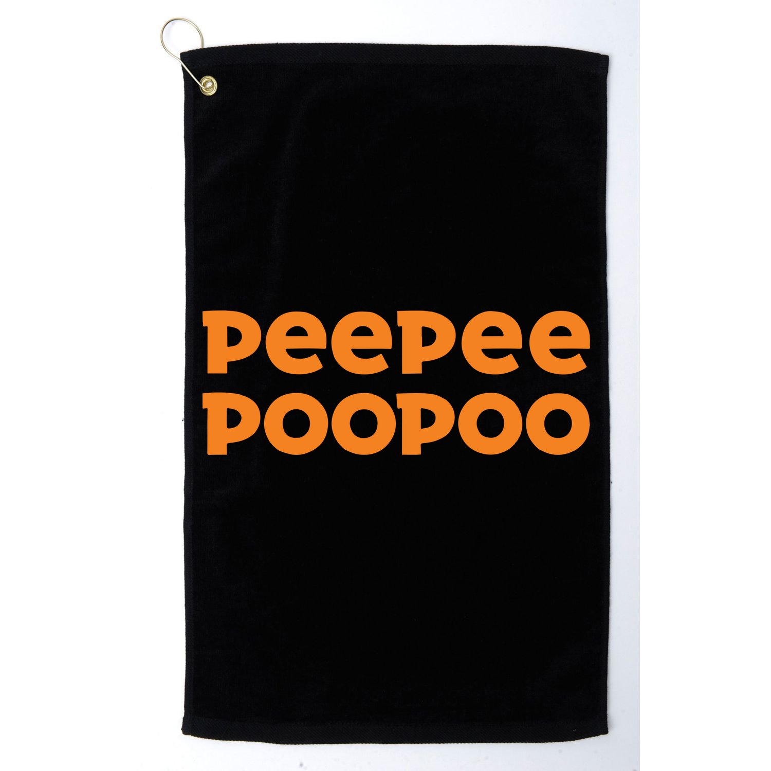 Peepee Poopoo Louisiana Fast Golf Towel