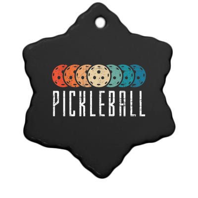 Pickleball, Pickleball Lover Tee, Pickleball Player Ceramic Star Ornament