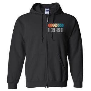 Pickleball, Pickleball Lover Tee, Pickleball Player Full Zip Hoodie