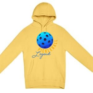 Pickleball Pickleball Legend Cute Gift Premium Pullover Hoodie