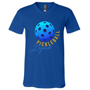 Pickleball Pickleball Legend Cute Gift V-Neck T-Shirt