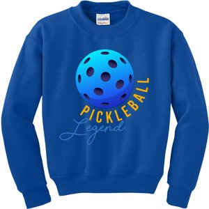 Pickleball Pickleball Legend Cute Gift Kids Sweatshirt