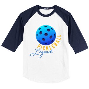 Pickleball Pickleball Legend Cute Gift Baseball Sleeve Shirt