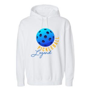 Pickleball Pickleball Legend Cute Gift Garment-Dyed Fleece Hoodie