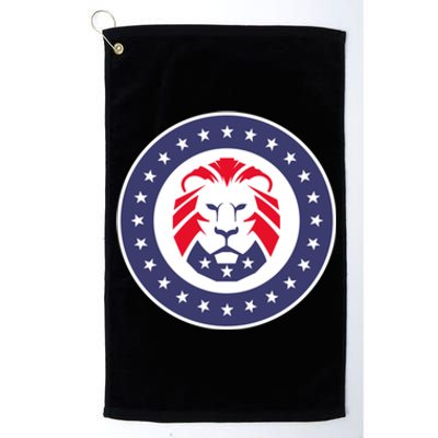 Patriot Party Lion Gift Platinum Collection Golf Towel