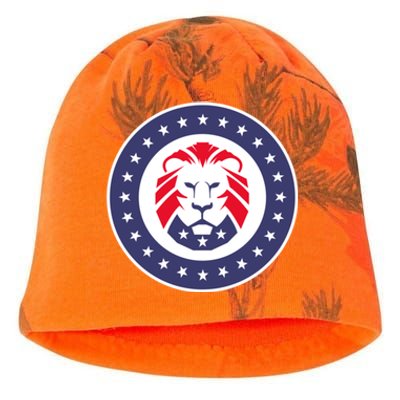 Patriot Party Lion Gift Kati - Camo Knit Beanie