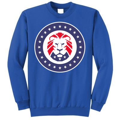 Patriot Party Lion Gift Sweatshirt