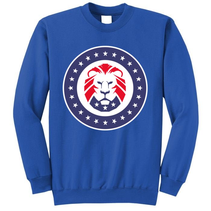 Patriot Party Lion Gift Sweatshirt