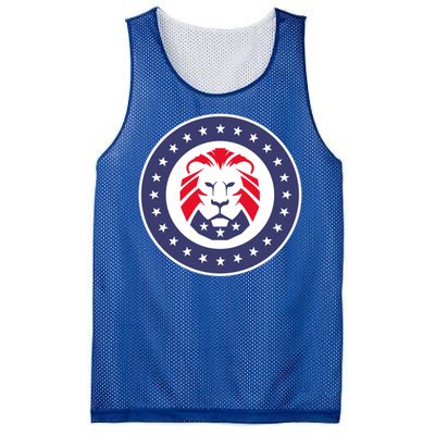 Patriot Party Lion Gift Mesh Reversible Basketball Jersey Tank