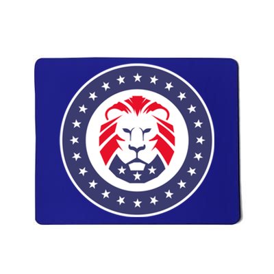 Patriot Party Lion Gift Mousepad