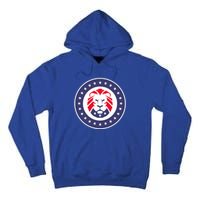 Patriot Party Lion Gift Tall Hoodie