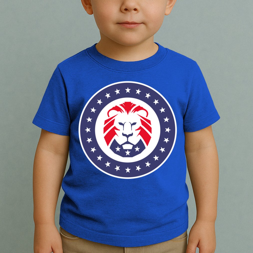Patriot Party Lion Gift Toddler T-Shirt