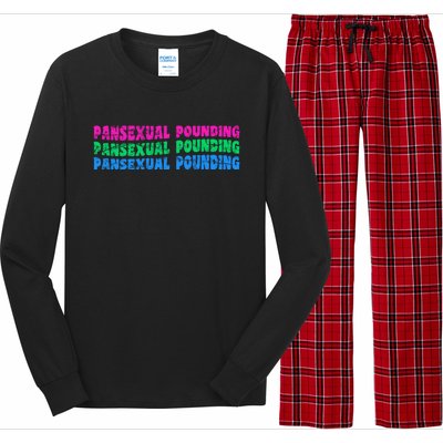 Pansexual Pounding Lgbt Pride Month Lgbtq Lgbt Community Cool Gift Long Sleeve Pajama Set