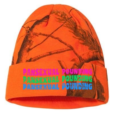 Pansexual Pounding Lgbt Pride Month Lgbtq Lgbt Community Cool Gift Kati Licensed 12" Camo Beanie