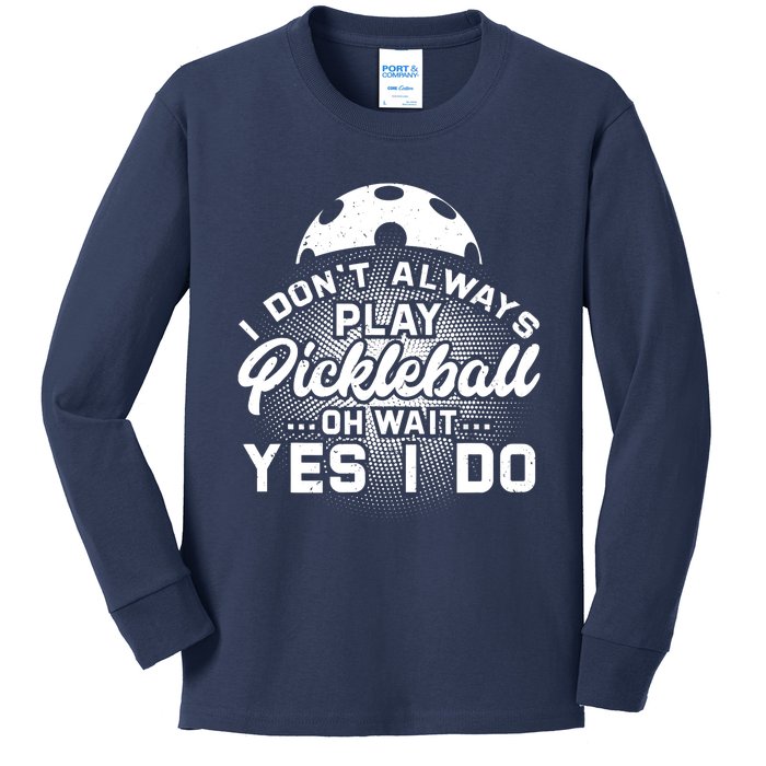 Pickleball, Pickleball Lover Tee, Pickleball Player Kids Long Sleeve Shirt