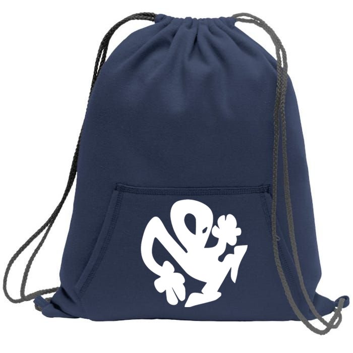 Plastikman Sweatshirt Cinch Pack Bag