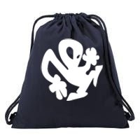 Plastikman Drawstring Bag