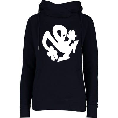 Plastikman Womens Funnel Neck Pullover Hood