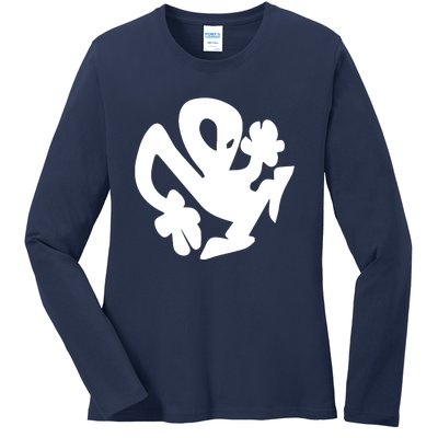 Plastikman Ladies Long Sleeve Shirt