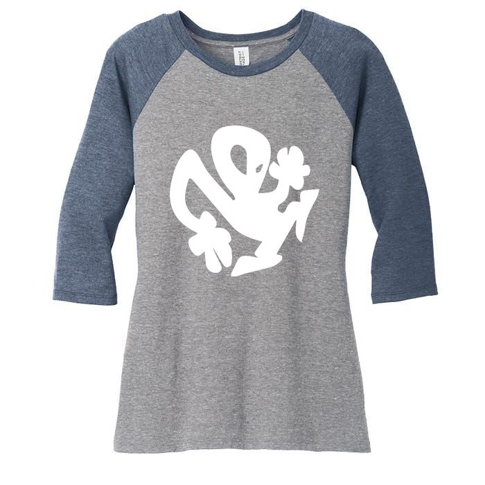 Plastikman Women's Tri-Blend 3/4-Sleeve Raglan Shirt