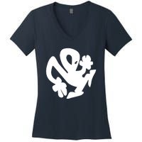 Plastikman Women's V-Neck T-Shirt