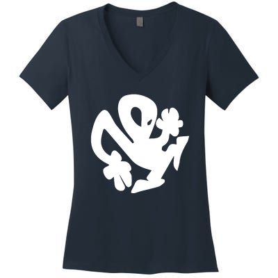 Plastikman Women's V-Neck T-Shirt