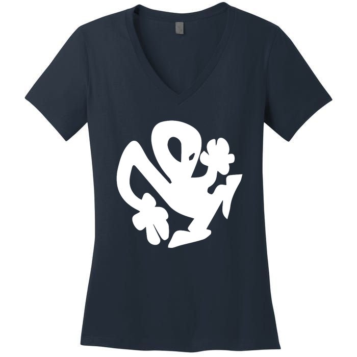 Plastikman Women's V-Neck T-Shirt