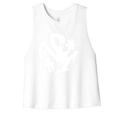 Plastikman Women's Racerback Cropped Tank